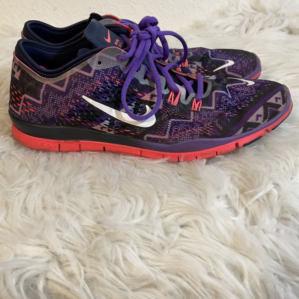 Nike Free 5.0 TR Fit 4 Print Training Shoe Size 9 - Picture 7 of 14
